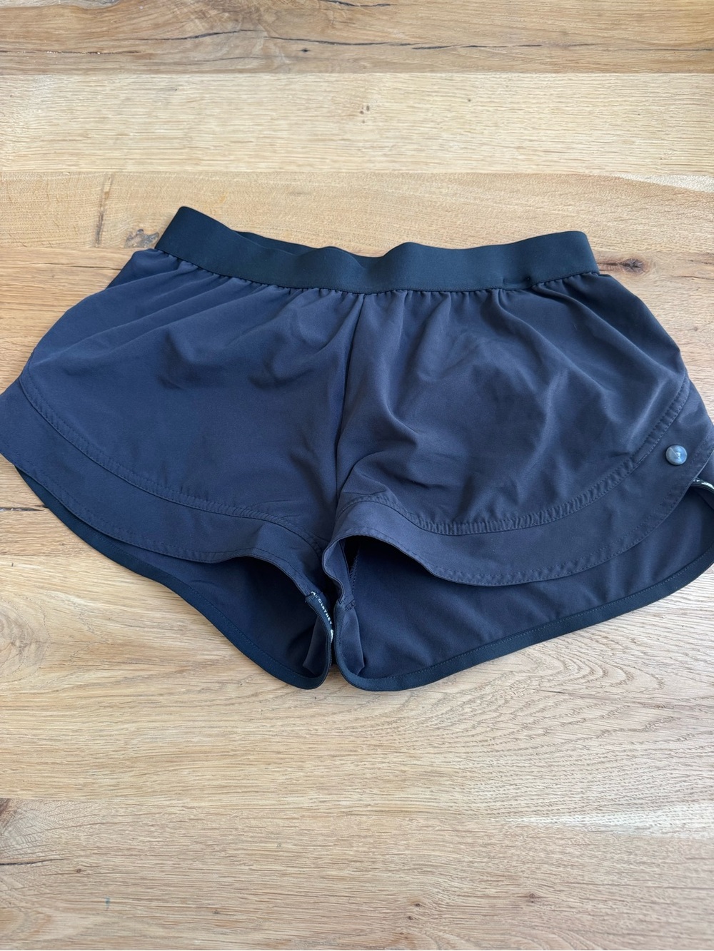 Stella McCartney x Adidas Black Athletic Shorts